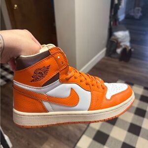 Nike Air Jordan 1 High Orange White Sneaker